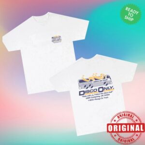 Unikclothing Store Merch Disco Only On Tour White Tee