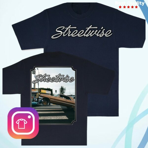 Streetwise Gear Store Merch Cruise Show Navy T-Shirt