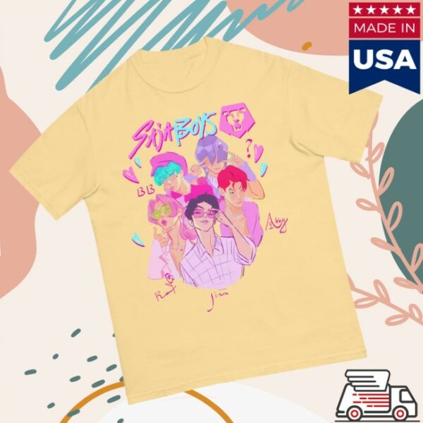 Cinemark Store Merch Kpop Demon Hunters Saja Boys Comfort Colors T-Shirt