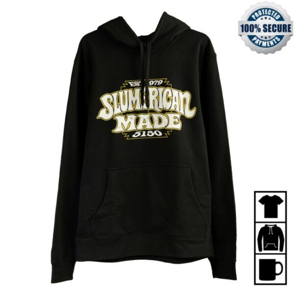 Slumerican Store Merch Joe Black Hoodie