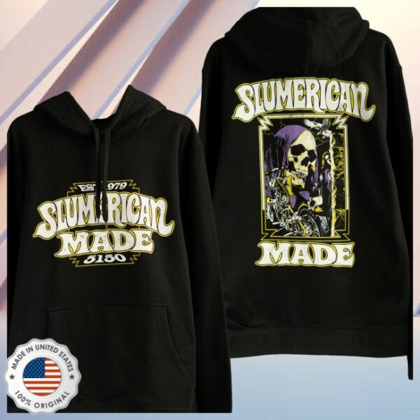 Slumerican Store Merch Joe Black Hoodie