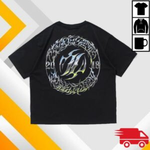 Zeta Division Store Merch Guccimaze® × Zeta Division Black Tee