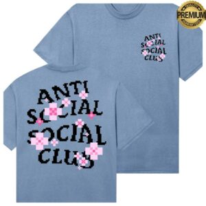 Anti Social Social Club Store Merch Assc X Minecraft Cherry Blossom Tee