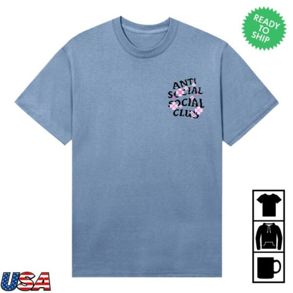 Anti Social Social Club Store Merch Assc X Minecraft Cherry Blossom Tee