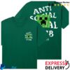 kenny anti social social club store merch assc x minecraft creeper head logo tee eeeeqd