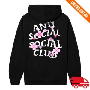 Anti Social Social Club Store Merch Assc X Minecraft Cherry Blossom Hoodie