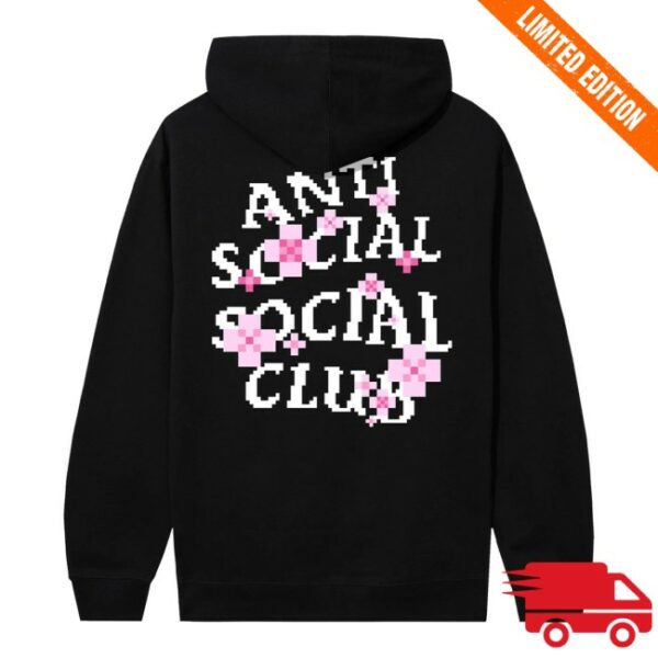 Anti Social Social Club Store Merch Assc X Minecraft Cherry Blossom Hoodie
