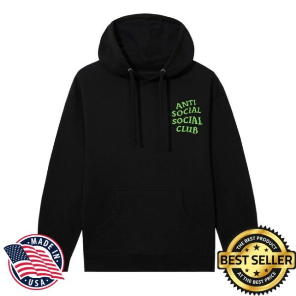 Anti Social Social Club Store Merch Assc X Minecraft Pixel Logo Hoodie