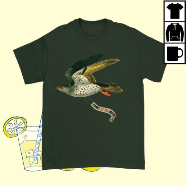 Panic! At The Disco Store Merch Pigeon Tee