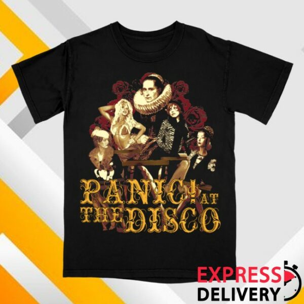 Panic! At The Disco Store Merch Cover Group Tee