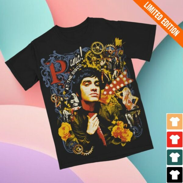 Panic! At The Disco Store Merch Collage Photo Tee