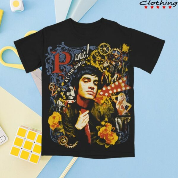 Panic! At The Disco Store Merch Collage Photo Tee