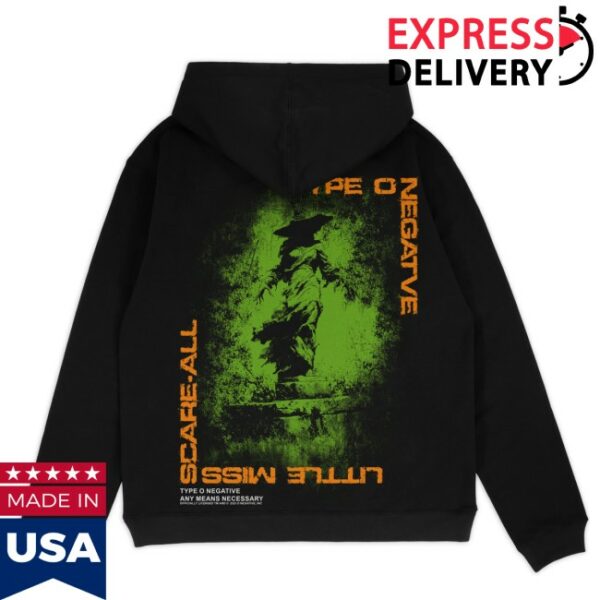 Any Means Necessary Store Merch Little Miss Scare All Pullover Hoodie