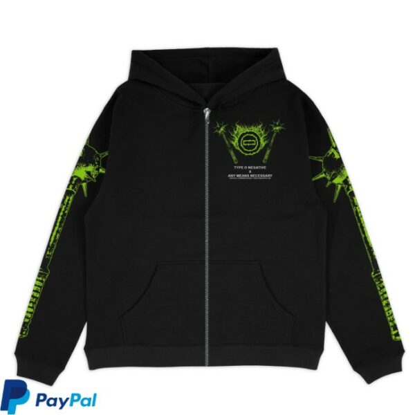 Any Means Necessary Store Merch Seance Zip Up Hoodie
