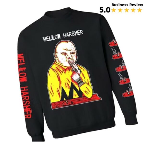 Shattered Dreams Productions Store Merch Mellow Harsher Served Cold Crewneck Sweatshirt