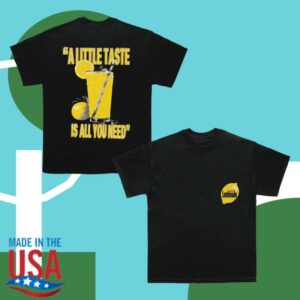 Louis Tomlinson Merch Store Lemonade Black T-Shirt