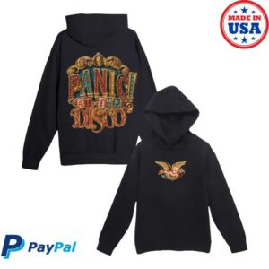 Panic At The Disco Merch Store Baroque Angel Pullover Hoodie