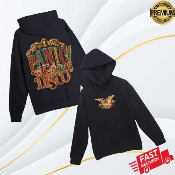 Panic At The Disco Merch Store Baroque Angel Pullover Hoodie