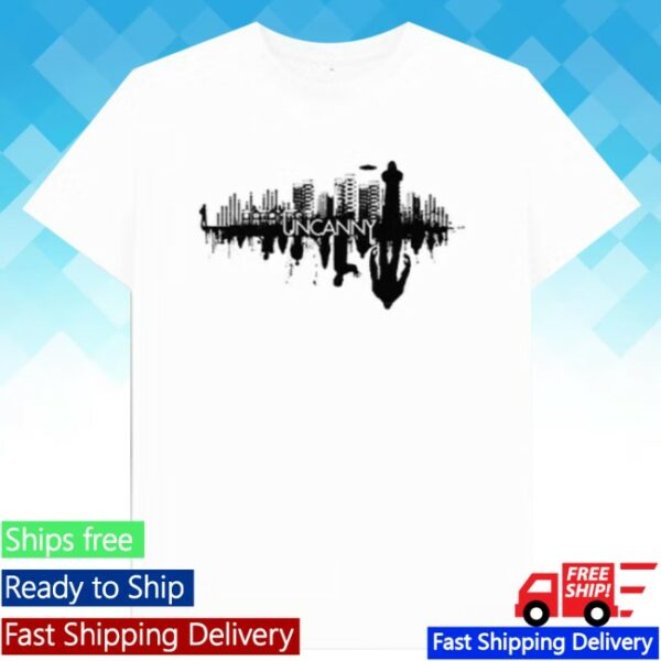 Danny Robins Store Merch Uncanny Cityscape T-Shirt