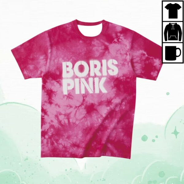 Borisheavyrocks Store Merch Pink 20Th Anniversary T-Shirt