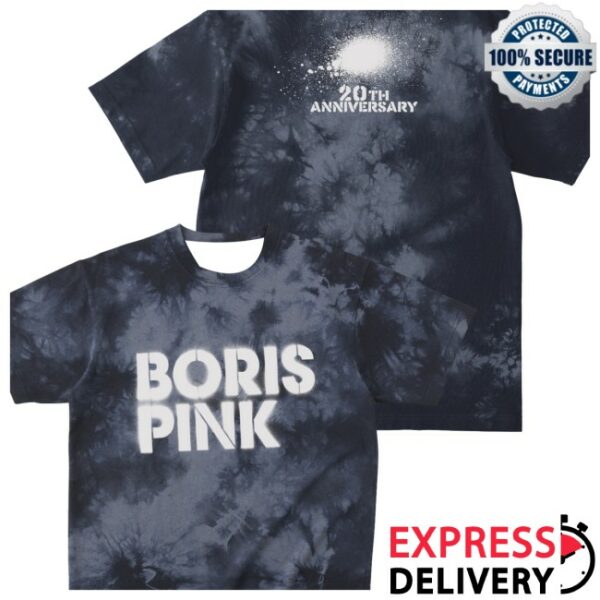 Boris Heavy Rocks Store Merch Pink 20Th Anniversary T-Shirt