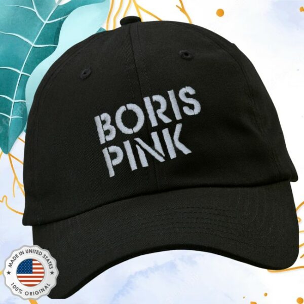 Boris Heavy Rocks Store Merch Pink Low Black Cap