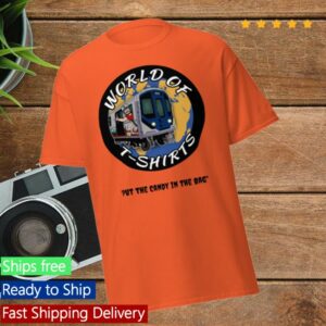 Worldoftshirts Store Merch ‘World Of T-Shirts’ Official Logo Halloween Edition Tee