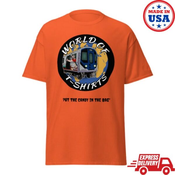 Worldoftshirts Store Merch ‘World Of T-Shirts’ Official Logo Halloween Edition Tee