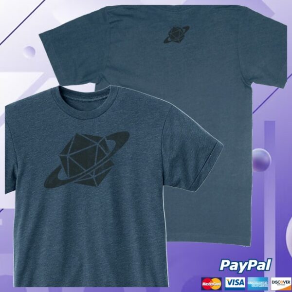 Glass Cannon Network Store Merch Planet Die Stealth Tee