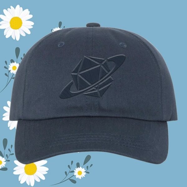 Glass Cannon Network Store Merch Planet Die Navy Stealth Dad Hat