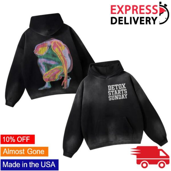Change Store Merch Detox Starts Sunday Hoodie