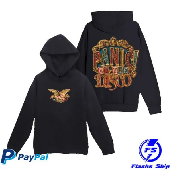 Panicatthedisco Store Merch Baroque Angel Pullover Hoodie