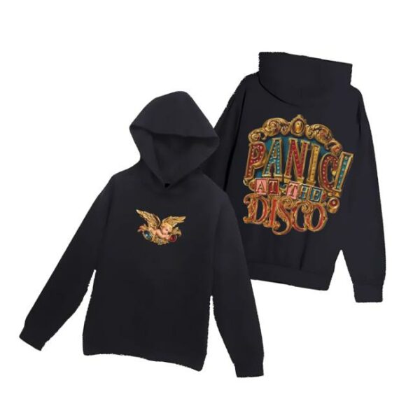 Panicatthedisco Store Merch Baroque Angel Pullover Hoodie