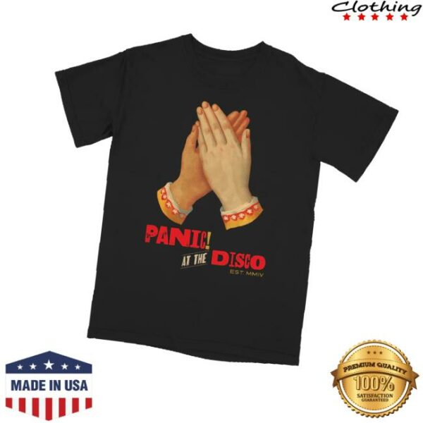 Panicatthedisco Store Merch Hands Tee