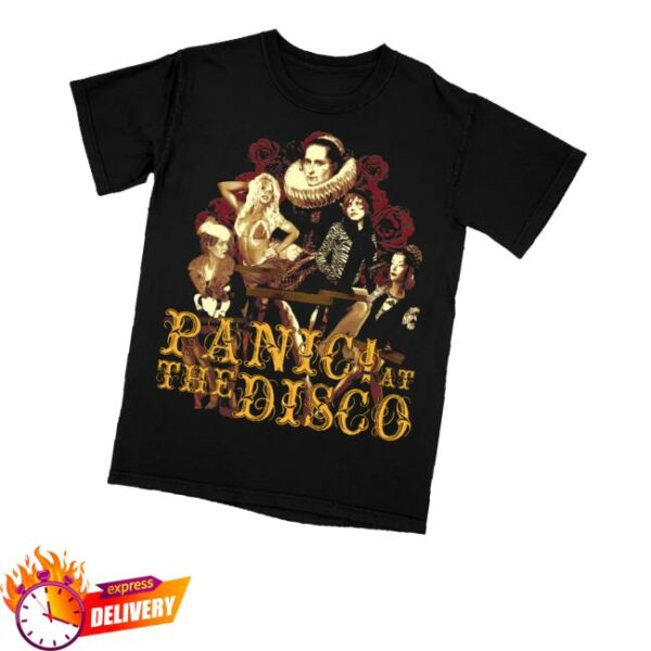 Panicatthedisco Store Merch Cover Group Tee