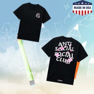 Antisocialsocialclub Merch Store Assc X Minecraft Cherry Blossom Tee