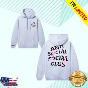 Antisocialsocialclub Merch Store Assc X Minecraft Cherry Blossom Hoodie