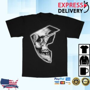 Famous Stars And Straps Merch Store Miles Skull Boh Tee Black