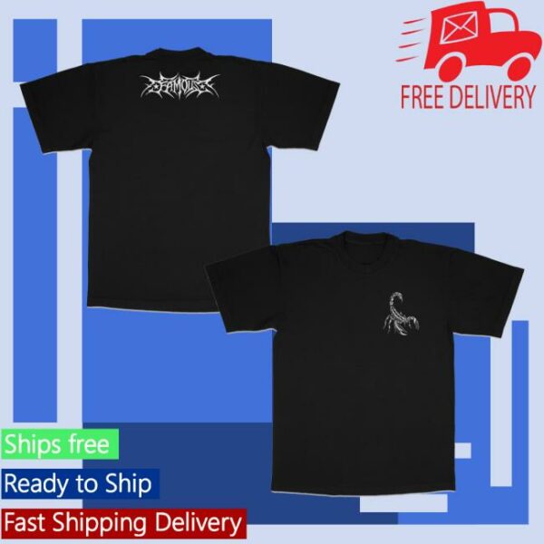Famous Stars And Straps Merch Store Scorpio Season Tee