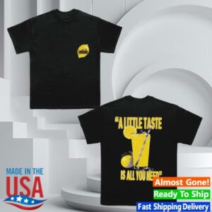 Louis Tomlinson Shop Merch Lemonade Black T-Shirt