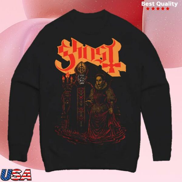 Ghost Merch Store Elizabeth And Papa I Sweatshirt