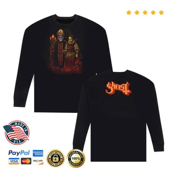 Ghost Merch Store Elizabeth And Papa I Sweatshirt