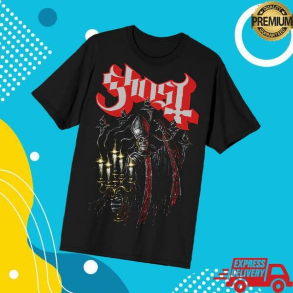 Ghost Merch Store Haunted Candelabra Tee