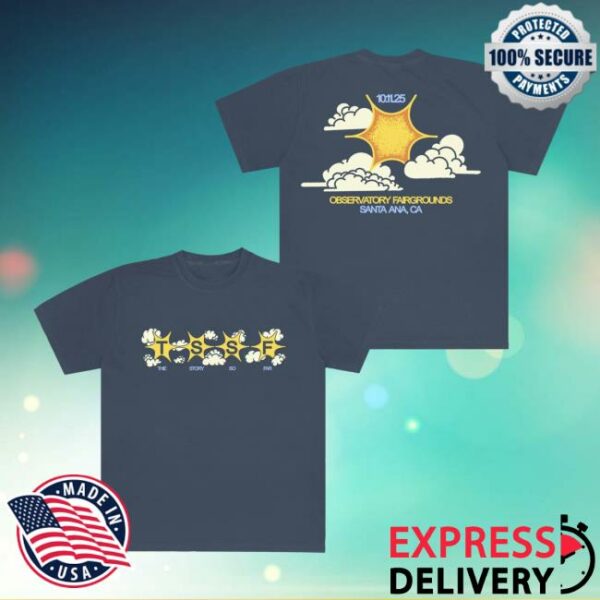 The Story So Far Merch Store Santa Ana Event Tee