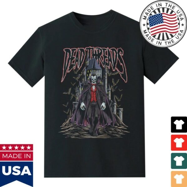 Dead Threads Store Merch The Vampire Halloween Shirt