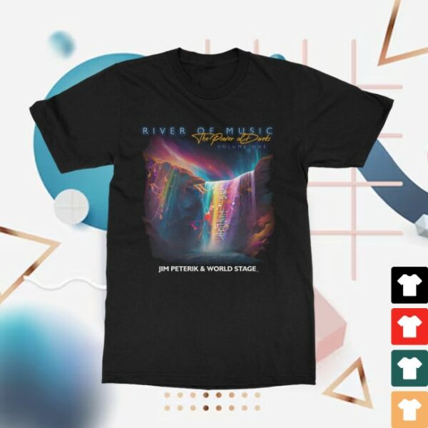 Frontiers Store Merch Jim Peterik &World Stage The Power Of Duets Shirt