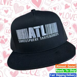 Stratosphere Skateboards Store Merch Stratosphere Barcode Mesh Trucker Hat