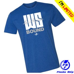 Pantone 294 Store Merch World Series Bound Royal Blue Tee