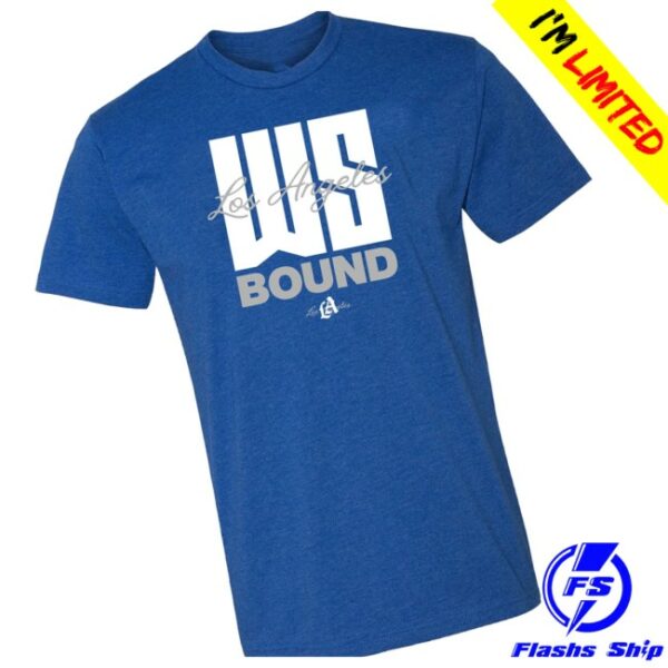 Pantone 294 Store Merch World Series Bound Royal Blue Tee