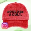 kenny willie norris store merch could be a cult washed red hat